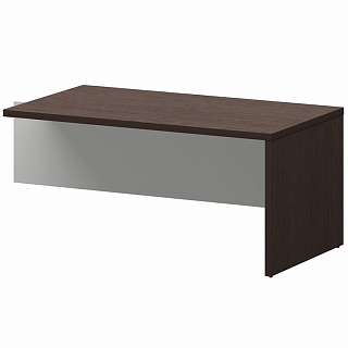 Кортез КZВ-16 Бриф-приставка 1600х900х750 Дуб венге/Белый