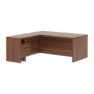 Zenn ZCT 1819H.А (L/R) Стол руководителя 1800х1900х750 Орех Даллас