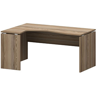 Аргентум НТ-060 Л Стол эргономичный левый 1600х1100х750 Дуб сафари