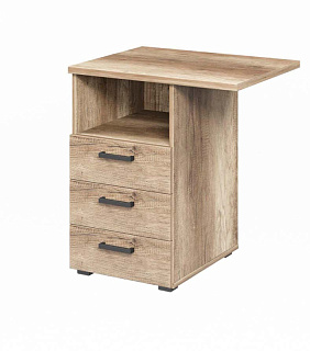 Lemo L-232 Тумба приставная 670х526х750 Дуб Каньон