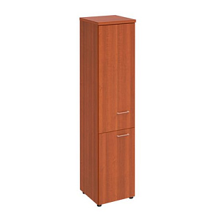 Патриот ПТ 794 Шкаф для документов узкий закрытый (46x46x197) Миланский орех