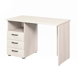 Lemo L-27 Стол письменный на опорной тумбе 1150х590х750 Сосна Скандинавия