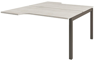 Solution D-612 Бенч-система столов-тандемов на металлокаркасе 1400/460*1432/ 1792*750