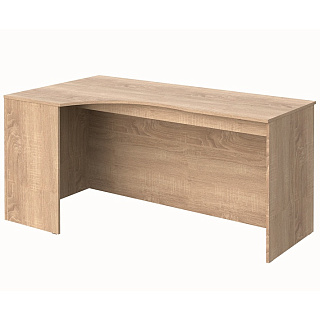 Simple SE-1600(L/R) Стол письменный 1600х900х760 Дуб Сонома Светлый