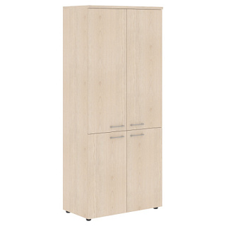 Xten XHC 85.3 Шкаф с глухими средними и малыми дверьми 856х432х1955  Бук Тиара