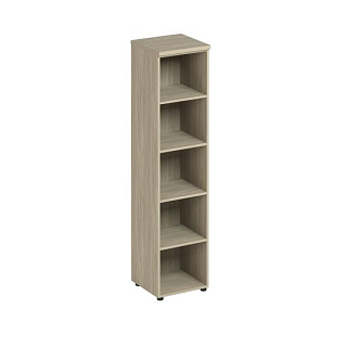 Патриот ПТ 746  Стеллаж узкий высокий (46x46x197) Дуб скандинавский