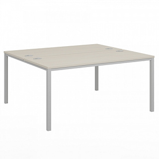 Vasanta VL-42 Стол - тандем на металлокаркасе 1600*1432*750 Дуб Кобург