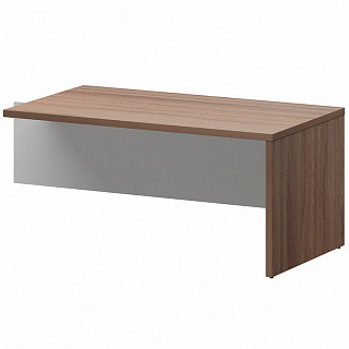 Кортез КZВ-16 Бриф-приставка 1600х900х750 Темный шимо/Белый