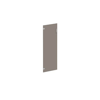 Комфорт К.633 Дверь стеклянная средняя тонированная (1шт) (116x40x0.4) 20*