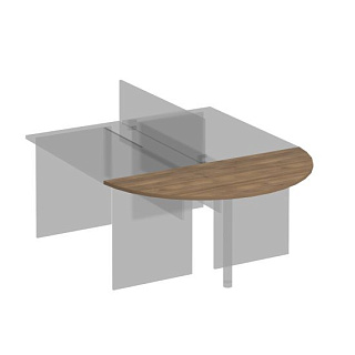 Комфорт К.209 ШТ Приставка к столу (153x70x2.5)