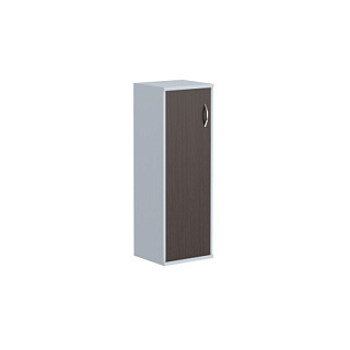 Imago СУ-2.3 Л/Пр Шкаф колонка с глухой дверью 406х365х1200 Венге Магия/Металлик