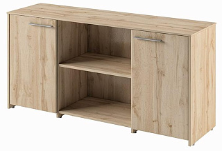 Саньяна N-692 Тумба приставная к столу-тандему 1532*446*750 Дуб Вотан