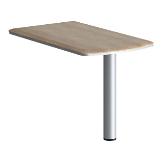 Dioni DB 127M.1 Брифинг-приставка 1200х700х750 Дуб Каньон 