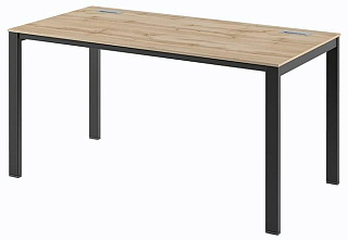 Саньяна N-22 Стол одинарный на МК 1500*750*750. Дуб Вотан