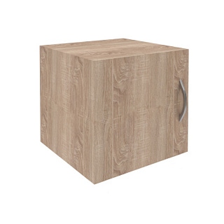 Simple SA-400.1(L/R) Антресоль узкая с глухой дверью 386х375х370 Дуб Сонома Светлый