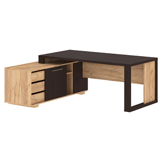 Alto ACT 1916 (L/R) Столы руководителя 1950х1600х750 Венге Магия/Дуб Бофорд