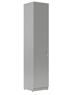 Simple SR-5U.1(L/R) Шкаф колонка с глухой дверью 386х375х1815 Серый