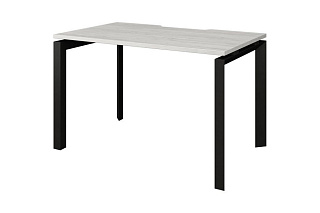 Аргентум НТМП.П-120 Стол рабочий на металлокаркасе 1200х730х750 Сосна винтер/антрацит