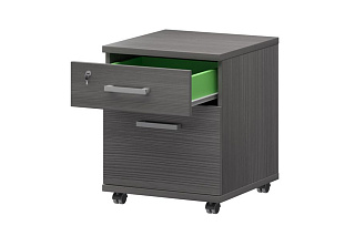 Аргентум НТ-330.Ф Тумба подкатная с файловым ящиком 446х445х583 Лиственница