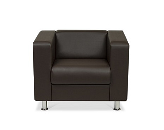 Кресло офисное Комфорт 0,9 нераскладное кож.зам 