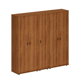 Престиж Исп.40 Шкаф комбинированный высокий (закрытый + закрытый узкий + закрытый) (220x46x203) Темн