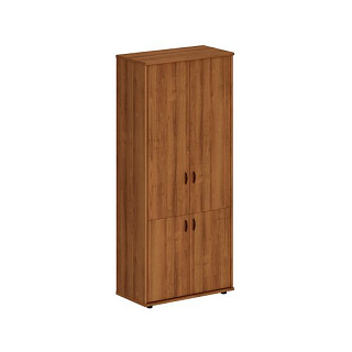 Престиж Исп.47 Шкаф закрытый высокий (89x46x203) 20* Темный орех