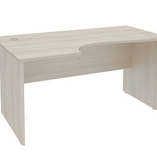 63.22 Стол эргономичный левый 150*90*75 Дуб "Кобург"