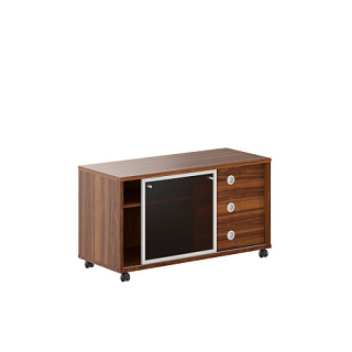 Born B 202.2 Тумба мобильная 1200х500х660 Орех Даллас