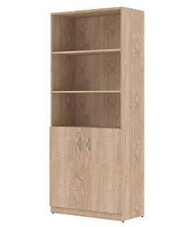 Simple SR-5W.5 Шкаф с 1 комплектом глухих малых дверей 770х375х1815 Дуб Сонома Светлый