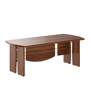 Born B 101 Стол руководителя 2000х900х750 Орех Даллас