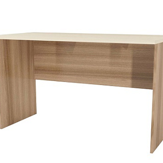 Визит-5 Стол прямой 1200*600*750 Ясень шимо темный/светлый