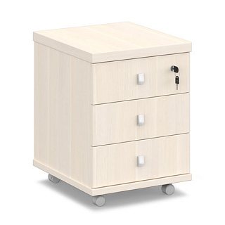 Vasanta V-94 Тумба подкатная с центральным замком 454х504х608 Дуб Кобург