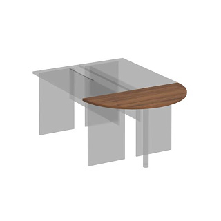 Комфорт К.206 ОФ Приставка к столу без опоры (120x60x2.5)