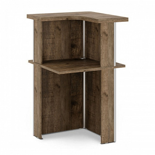 Vasanta V-84 Ресепшен угловой 760*760*1220 Дуб Самдал