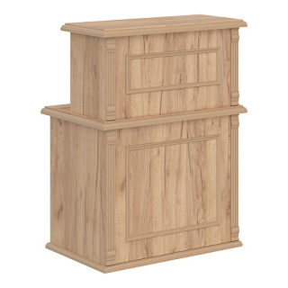 Raut RMS 090 Стойка ресепшен 900х600х1200 Дуб Бофорд