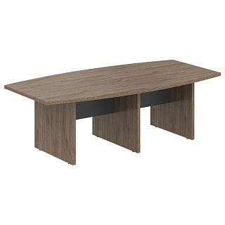 Моррис Тренд MCT 2412.1 Стол для заседаний 2400х1200х750 Кария Пальмира/Антрацит