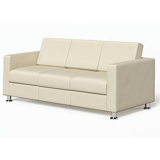 CHAIRMAN СИМПЛ Диван трехместный 1920х830х830 Экокожа EUROLINE, рогожка TWIST