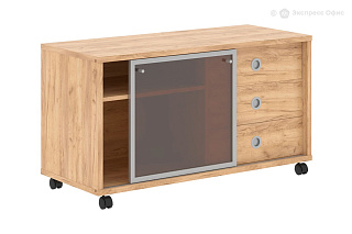 Born B 202.2 Тумба мобильная 1200х500х660 Дуб Бофорд