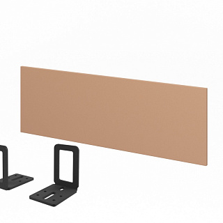 Lemo Экран настольный к одному столу 1200х18х400 