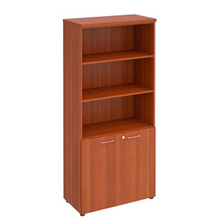 Патриот ПТ 0782 Шкаф для документов полузакрытый (90x46x197) Миланский орех