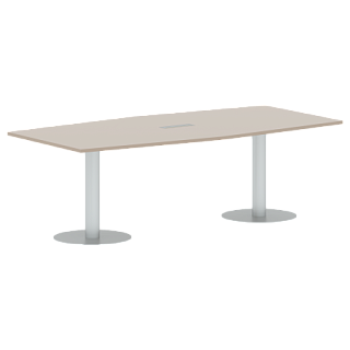 Imago ПРГ-4 Конференц-стол на 6-8 человек  2400х1200х750 Мокачино