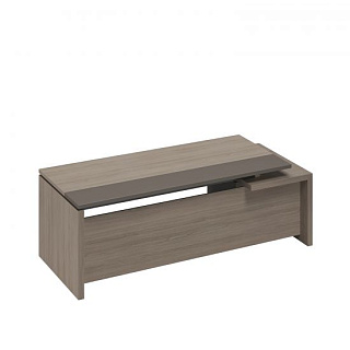 U.rus РС 111 ДЧ/ЛС Стол руководителя с тумбой подвесной 2-ящичной с замком левый (222x90x76) 20* Дуб