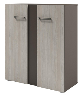 Solution D-76 Шкаф с планкой средний  950*414*1096