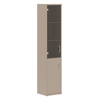 Imago СУ-1.2 Л/Пр Шкаф колонка комбинированная 406х365х1975 Мокачино