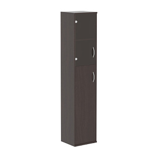 Imago СУ-1.7 Л/Пр Шкаф колонка комбинированная 406х365х1975 Венге Магия