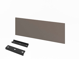 Lemo L-068-2 Экран настольный ЛДСП 1200х18х400 Трюфель