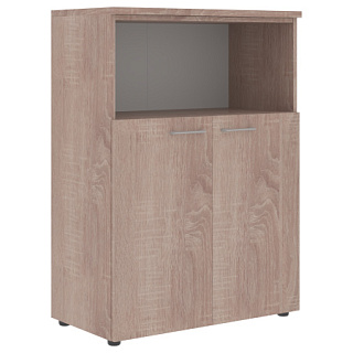 Xten XMC 85.3 Шкаф с глухими малыми дверьми и топом 856х432х1190 Дуб Сонома