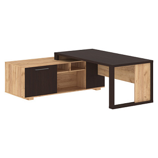 Alto ACT 2118 (L/R) Столы руководителя 2100х1800х750 Венге Магия/Дуб Бофорд