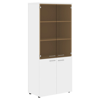 Xten XHC 85.2 Шкаф комбинированный с топом 856х432х1955  Белый