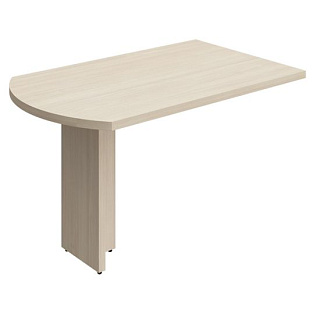 Борн В 302-738 Брифинг-приставка, опора ДСП(130x80x75) Дуб шамони